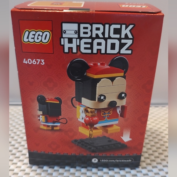 Lego Brick Headz 40673 Spring Festival Mickey Mouse Disney #215 - Picture 2 of 4